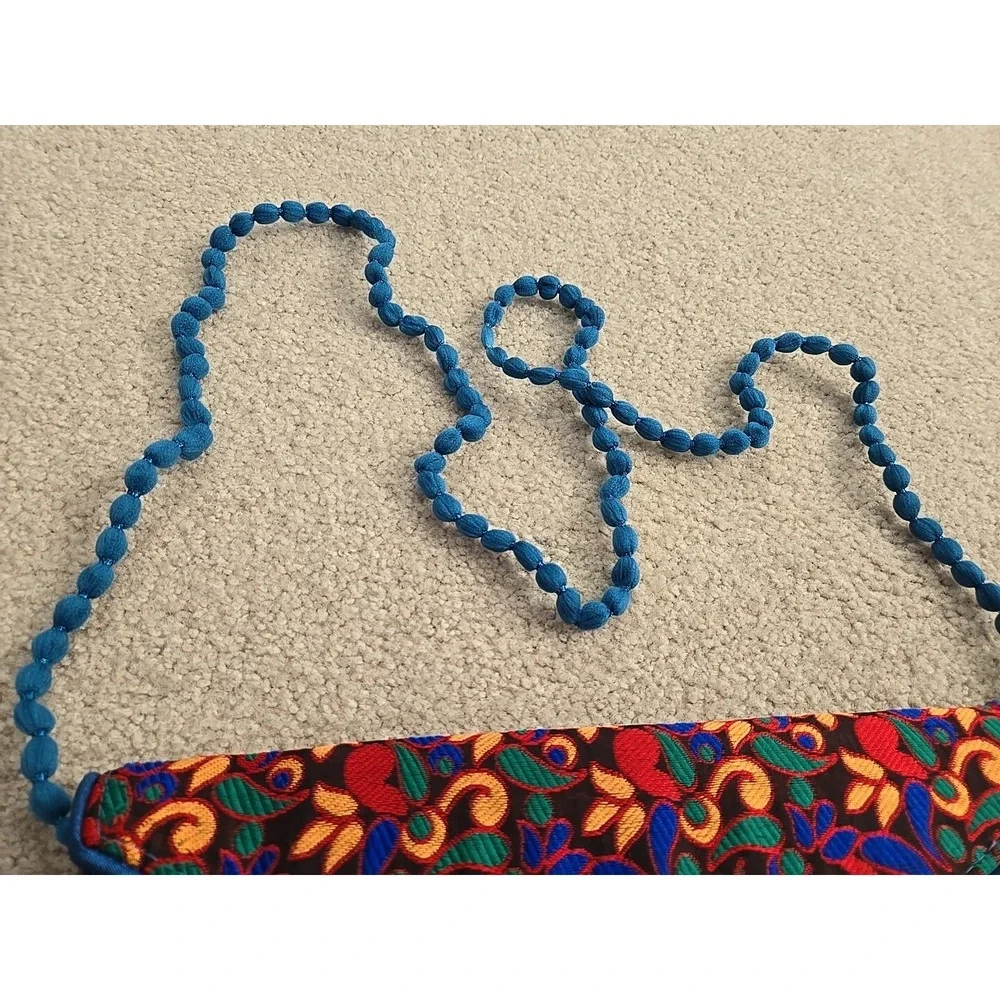 NWOT BAG INDIAN HANDBAG PURSE MULTICOLOR GIFT BAG EMBROIDERED WEDDING‎ CLUTCH